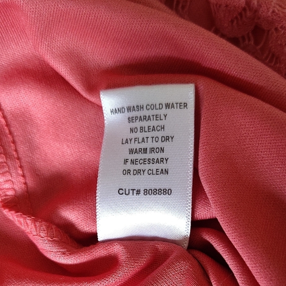 Rabbit Rabbit Rabbit Pink Crochet Midi Dress - Picture 6 of 6